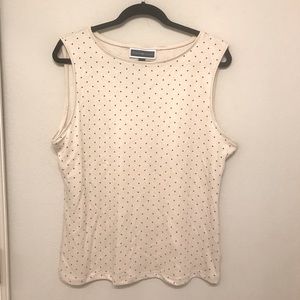 Karen Scott Boatneck Tank, Pet XL